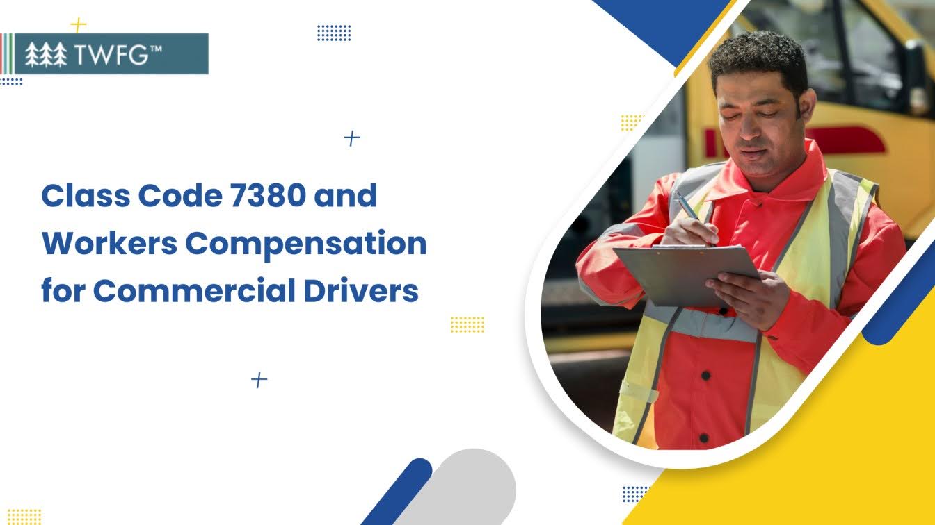 class code 7380 and workers compensation for commercial drivers banner