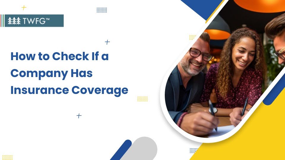 how to check if a company has insurance coverage banner